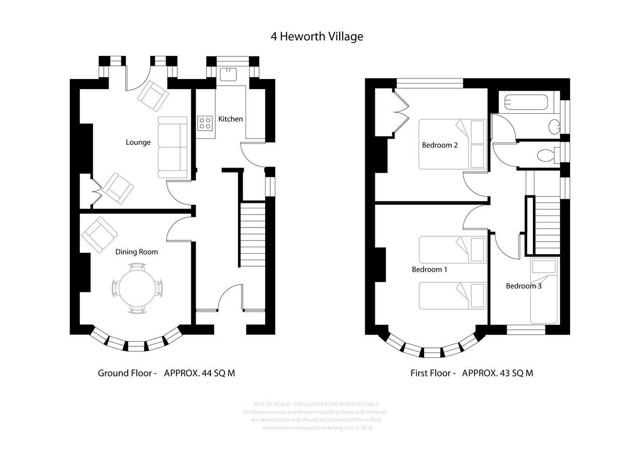 City Apartments - 4 Heworth Village - 3 Bed House York Extérieur photo